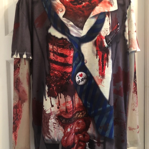 Faux Real Zombie Shirt - Picture 5 of 9